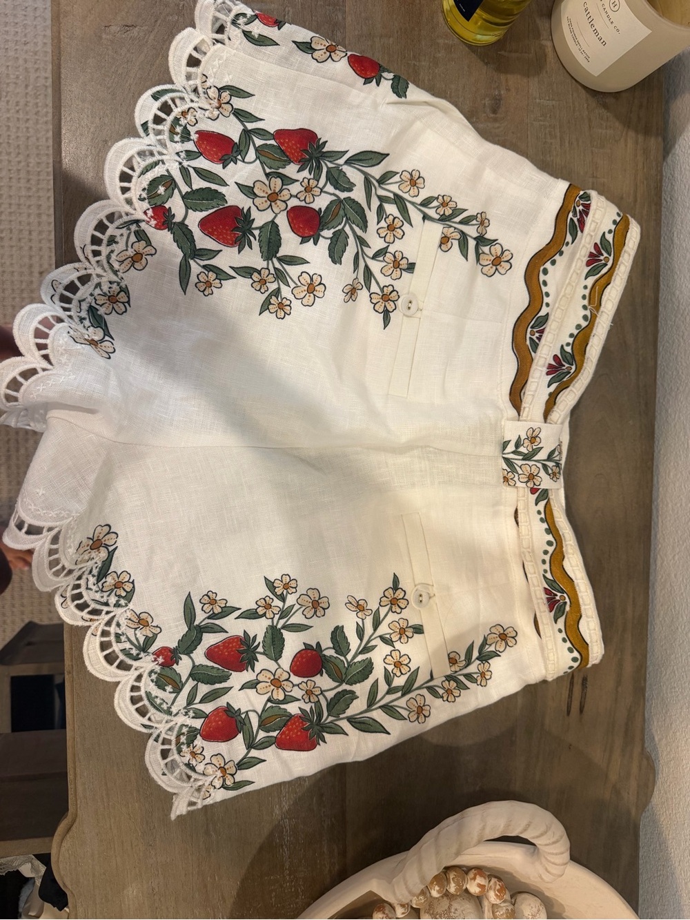 FARM Rio Fruit Linen Shorts - Picture 5 of 5